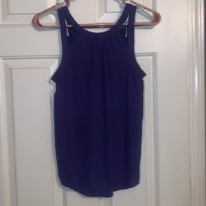 Express Purple sleeveless blouse
